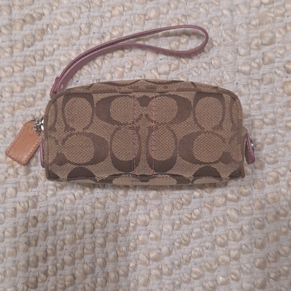 Coach Monogram Wristlet - Picture 3 of 6